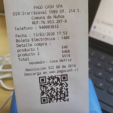 Evidencia del reporte: Estafa en venta de modem