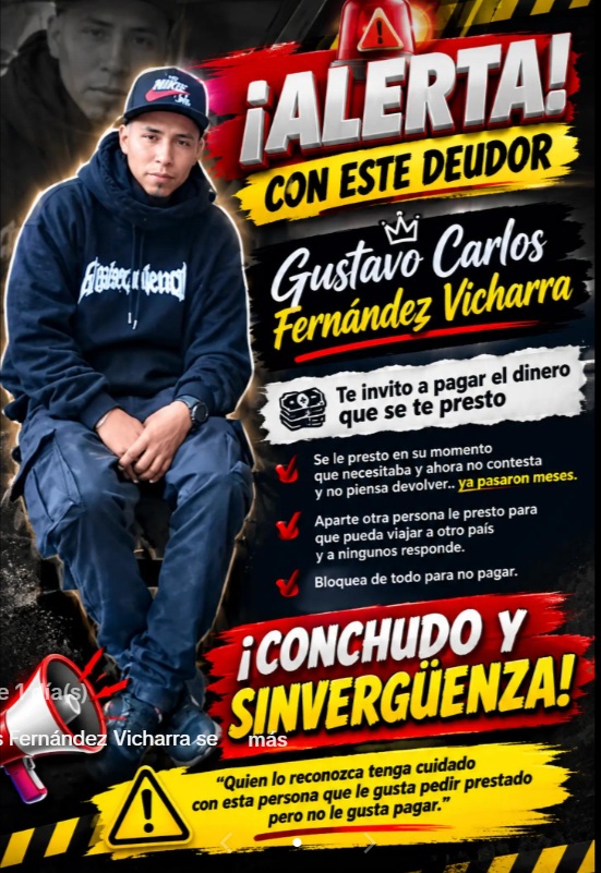 Evidencia del reporte: deudor